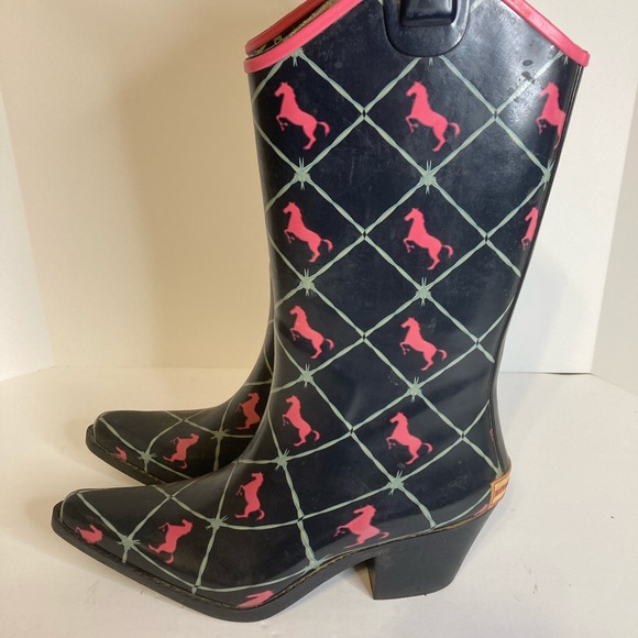 Brit and bridle rubber rain boots - Picture 3 of 5